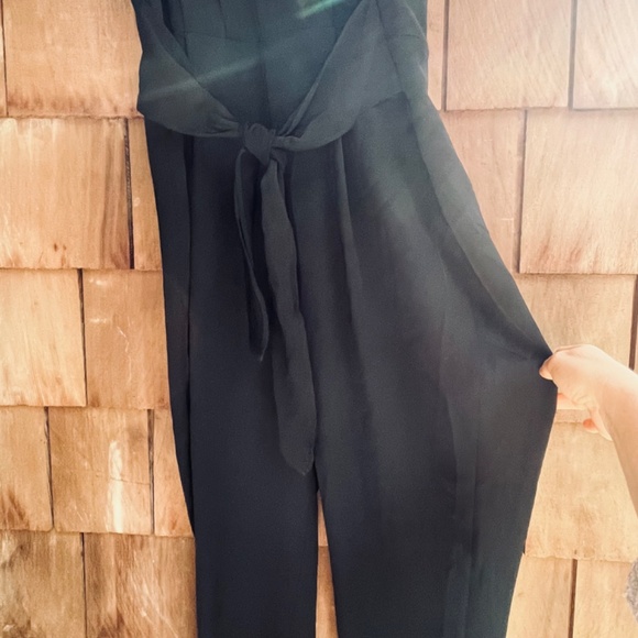 Antonio Melani Evelyn V-Neck Sleeveless Wrap Jumpsuit - Picture 8 of 14